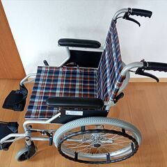 チノンズ 車椅子 アルミ製 自走介助兼用 ほぼ未使用