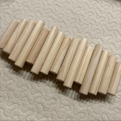 新品未使用❤️壁掛けフック 木製 5つのフリップダウンコートフック 壁を傷つけない収納の画像
