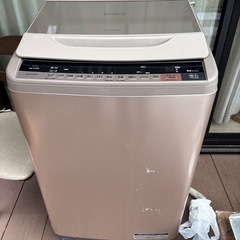 HITACHI 洗濯機「決まりました」