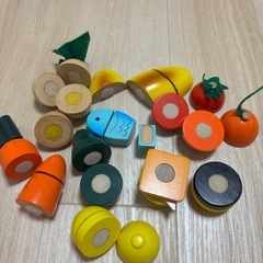 木製 おままごと具材の画像