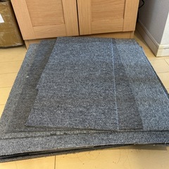フロアマット カーペット グレー