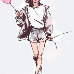一心同体バトミントン🏸🏸🏸