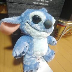 (お話中)リロ&スティッチ　 スティッチLぬいぐるみの画像