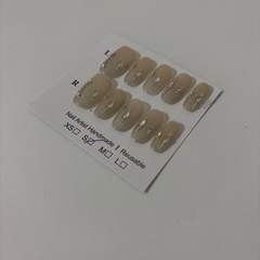 ネイルチップ　海外製　使用済　ネイルファイル　ネイルプッシャーの画像
