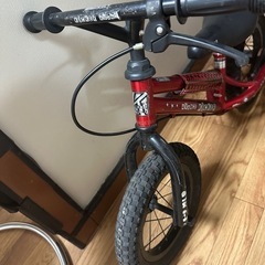 ADVANCE KICKER キッズ用 ペダルなし自転車 レッドの画像