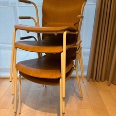 【美品】IKEAダイニングチェア4脚セット
