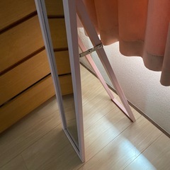 全身鏡ピンクの画像