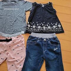 半ズボンとTシャツ120.130センチ4枚の画像