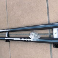 未使用　カーテンレール　１０７～１９０㎝　調整可　２列１本の画像