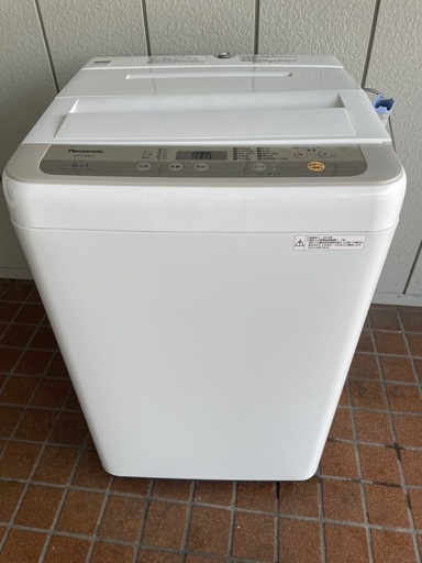panasonic 5kg
 洗濯機 2019年製.動作確認済み