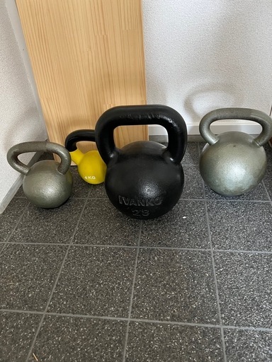 ケトルベル4種類