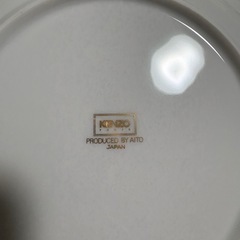 【未使用】KENZO ケンゾーのプレート皿 直径20cm（箱なし）の画像