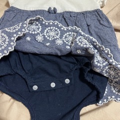 半袖ロンパース 70の画像