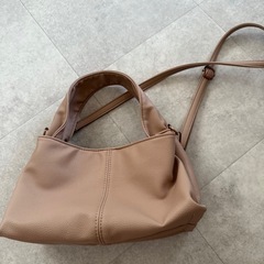 ハンドバッグ ショルダーバッグ くすみカラー 