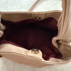 ハンドバッグ ショルダーバッグ くすみカラー の画像