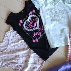 130cm 女の子洋服7点　春夏の画像