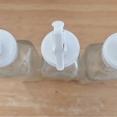 francfranc フランフラン オイル＆ビネガーボトル L 250ml ホワイト 3本セットの画像