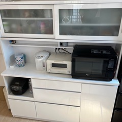 ニトリ　キッチンボード　H180 D42 W160 ホワイト