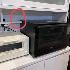 ニトリ　キッチンボード　H180 D42 W160 ホワイトの画像