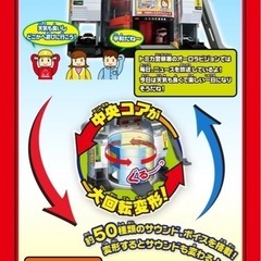 トミカ ぐるっと変形！DXポリスステーションの画像