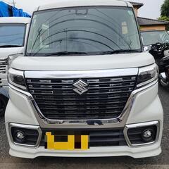 令和1年式！スズキ　スペーシアカスタム車検あり！美車！　　