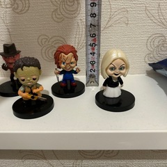 チャッキー& 13日の金曜日&フレディ等フィギュア
