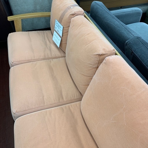 【軽トラ無料貸し出し】【DOORS LIVING PRODUCTS】【3人掛けソファー】【トレファク所沢店】