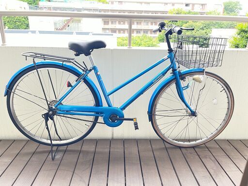 数量は多い  Harnessシティサイクル27インチLEDオートライト付き変速無し 自転車本体