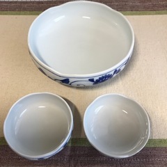 P21 　深鉢 16cm 小鉢２種付き【無償オプション有り】の画像