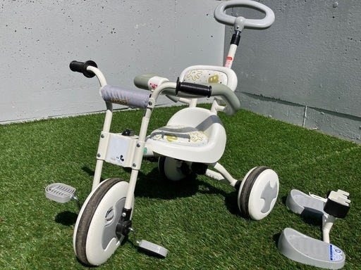 説明書有】三輪車ディズニートライクミッキー (ポチャコ) 美園の