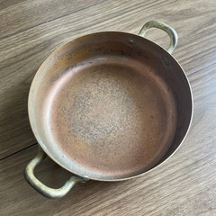 お家インテリアに◎銅鍋セットの画像