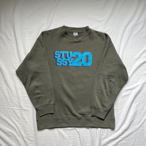 old stussy 銀タグ ヴィンテージ スウェット Lサイズ 00s 90s