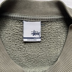 old stussy 銀タグ ヴィンテージ スウェット Lサイズ 00s 90sの画像