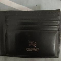 バーバリー　２つ折り財布　使用感ありの画像