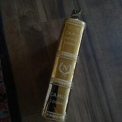 【空瓶】ナポレオンコニャック、ゴールドブック型