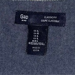 OLD Gap 80s 希少タグ　Lサイズ　ネルシャツ ヴィンテージ　長袖の画像