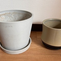 植木鉢 2個セット（7号、5号）