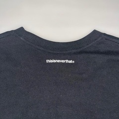 ☆thisis neverthat☆ ブラック　Tシャツ 半袖 ストリート　XLの画像