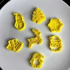 クリスマス向けクッキー型6つ