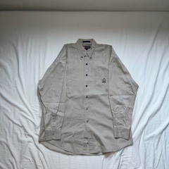 90s CHAPS チャップス 長袖ボタンダウンシャツ　　ラルフ...