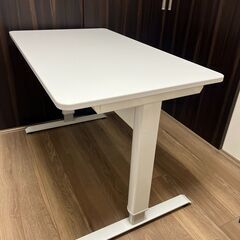 【定価45,000円】昇降デスク 手動 ガス圧式 フォリット 机...
