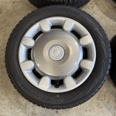 【美品】軽自動車用　155/65R14 ムーヴキャンバス純正　ス...