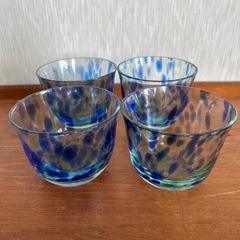琉球ガラスコップ 4個セット