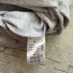 ジップパーカーの画像