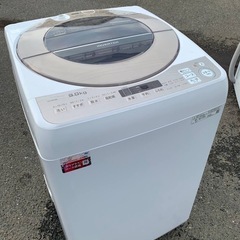 EJ5158番 SHARP 全自動電気洗濯機  ES-KSV9E-N