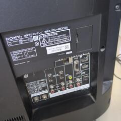 SONY40型TVの画像