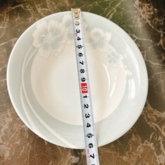 GIVENCHY 食器セット 高級 お花 ホワイト ペールブルー 食器セットの画像