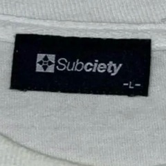 ☆Subciety☆ MARIA ホワイトTシャツ 半袖アメカジ　グラフィックLの画像