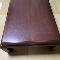 こたつテーブル　電気部無し