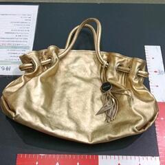 0617-003 FURLA　レディーストートバッグ　ゴールド